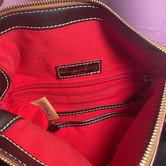 Vintage Dooney & Bourke Tegan Tassels Leather Bag - Picture 2 of 3